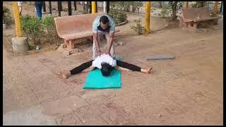 cool down muscle relaxation stretching exercise #ajaysinghfitnesscoach