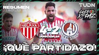 Resumen y goles | Necaxa 4-2 Atl San Luis | Grita México C22 - J14 | TUDN