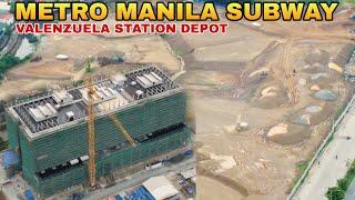 METRO MANILA SUBWAY VALENZUELA STATION DEPOT UPDATE 09/12/2024