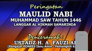 MAULID NABI MUHAMMAD SAW 1446 LANGGAR AL HIKMAH RT 30 SPD SAMARINDA