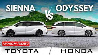 ALL NEW Sienna vs. 2025 Odyssey: Which Minivan is BETTER?