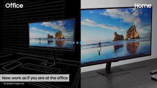 Smart Monitor: How to work from home without a PC | Samsung