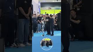 The only one who can compete with Yushu Robot is Zhongqing #RobotFightingContest #ai2025 #ytshorts