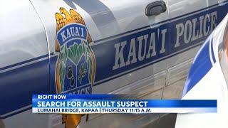 Man critically injured in Kapaa assault, suspect at large