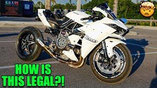 RIDING AN INSANE 300+ HP NINJA H2  (Stage 3)