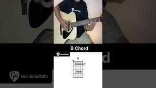 How To Play The B Chord On Guitar - Guvna Guitars