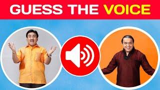 Guess The TMKOC Character By voice | Guess The Taarak Mehta Ka Ooltah Chashma Character