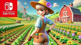 TOP 10 NEW Farming Games on Nintendo Switch - Upcoming Games 2025