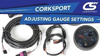 CorkSport High Performance Gauge Adjustments