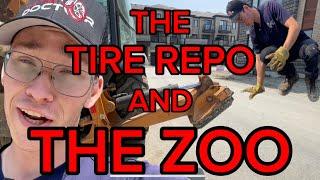 Tire Repos and The Construction Zoo!