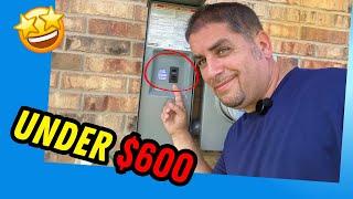 Under $600 Tesla Power Wall Solution! DIY Automatic Backup Power