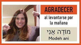 Agradecer al levantarse: Modeh Ani