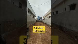 100 sqyds plot for sale uppal nearby chengicherlla