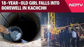 Gujarat News | 18-Year-Old Girl Falls Into Borewell In Kachchh; Rescue Efforts Underway