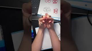 Make a snake with your hands