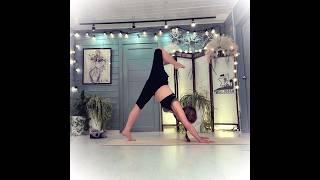 Комплекс упражнений на продольный шпагат #yoga #гибкость