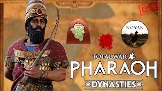 Asyryjskie podboje Noyanusa Wielkiego! | Total War: Pharaoh Dynasties | Stream#1