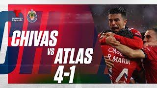 Highlights & Goals | Chivas vs Atlas 4-1 | Telemundo Deportes