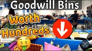 WOW What A Great Day | Let’s Go Thrifting at the Goodwill Bins | Shop With Me for Vintage to Resell