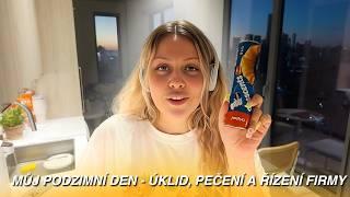 MŮJ PODZIMNÍ DEN - pečení, úklid a řízení firmy | NYC diaries