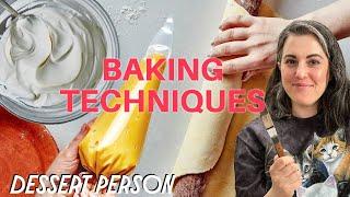 Claire's 9 Essential Baking Techniques (#8 Will SHOCK You) | Dessert Person