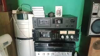 test jvc jas-5, tape deck NAD 614  Queen album Innuendo.....