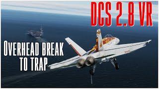 DCS 2.8 VR - multi-threading, Case I landing | Digital Combat Simulator