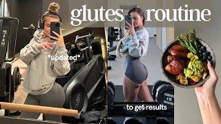 MY GLUTE ROUTINE TO GET CURVES [updated]