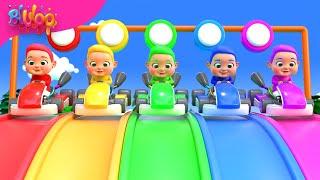 Rides & Slides Song | BluLoo Nursery Rhymes & Kids Songs