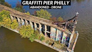 Graffiti Pier Philadelphia - Abandoned Drone