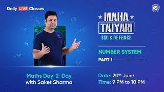 Number System Concept | Part - 1 | Best Explanation by Saket Sharma | Embibe