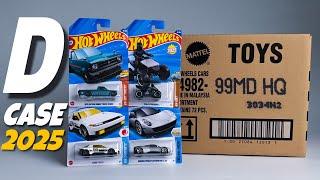 Unboxing Hot Wheels 2025 - D Case!