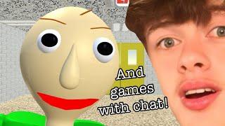 Playing Baldi's Basics | And Games With Chat