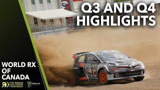 Q3 & Q4 Highlights | 2019 FIA World Rallycross of Canada