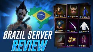 FREE FIRE BRAZIL SERVER  IN 2024 | FREE FIRE BEST SERVER | GARENA FREE FIRE