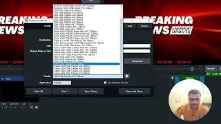 High Quality Live Stream vMix | Settings for Live Streaming | Bitrate 4k & streaming