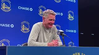 Steve Kerr Post Practice |Golden State Warriors| NBA| 1.1.25