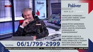 Paláver (2024-11-17) - HÍR TV