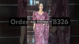 New collection#Trending saree#Priya boutique and fabric#Bahadurgarh#fashion #onlineshopping ️