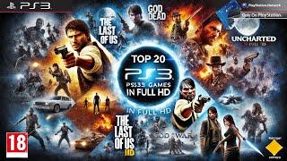 Top 20 - The Best PlayStation 3 Games in Full HD 