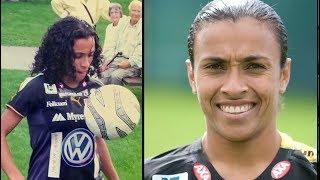 Check out Brazil's top women's soccer player Marta Vieira da Silva