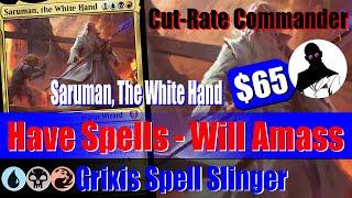 Saruman, the White Hand | Grixis Spell Slinger | Commander | EDH | Budget | Cut-Rate Commander | MTG