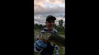 FALLING & Still Getting It Done #fishing #bass #youtubeshorts #youtube #fish