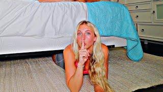 I SPENT THE NIGHT IN MY BEST FRIENDS ROOM AND THEY HAD NO IDEA! *CAUGHT*