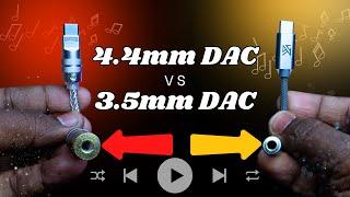  KZ AM01 3.5mm DAC Vs Audiocular D07 4.4mm DAC  என்ன வித்தியாசம் Audio Quality'ல???