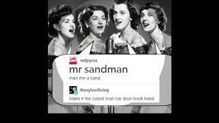 Mr. Sandman, Man Me A Sand (Full parody)