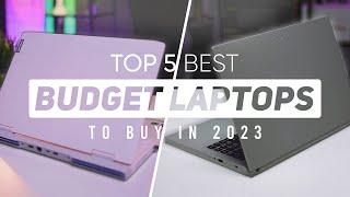 Top 5 Best Budget Laptops To Buy In 2023!