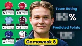 SALIBA OUT!? | FPL Winner's Gameweek 8 Team Reveal!  | Fantasy Premier League 2024/2025