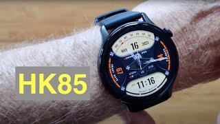 LEMFO HK85 AMOLED Always-on 1.43” 466*466 BT Call IP68 Waterproof Dress Smartwatch: Unbox & 1st Look