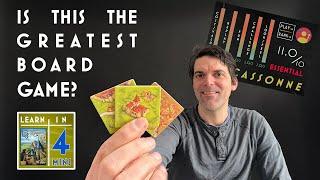 CARCASSONNE 4minute Setup So Easy, You’ll Never Need the Rulebook Again